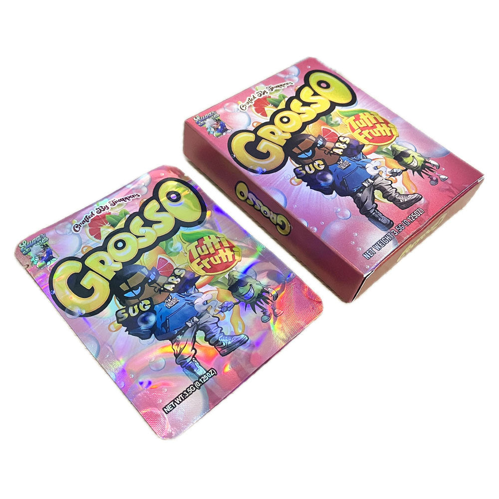 Hot Sale 3.5G Mylar Bags & Box Set Smoking Baggies