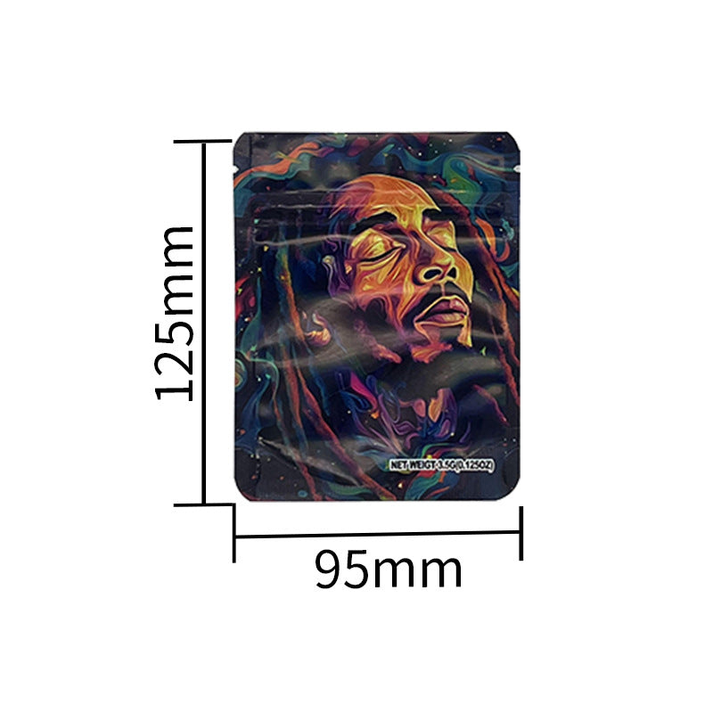 3.5G Mylar Bag Baggies for Smoke Shop