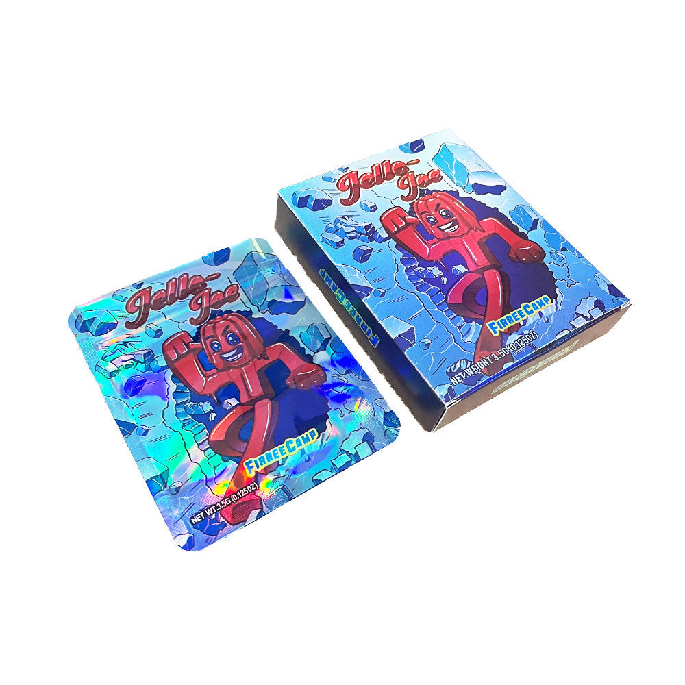 Hot Sale 3.5G Mylar Bags & Box Set Smoking Baggies