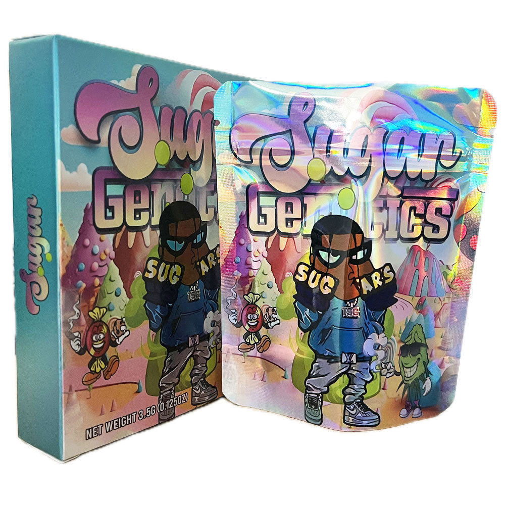 Smoking Set Mylar Bag with Box 3.5G