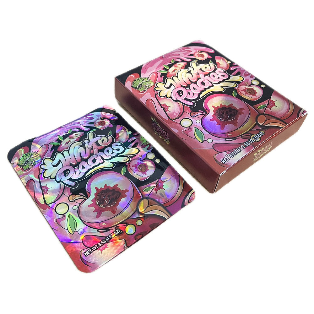 Hot Sale 3.5G Mylar Bags & Box Set Smoking Baggies
