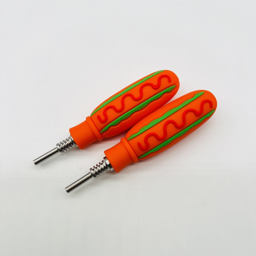 Hot Dog Silicone Nectar Collector