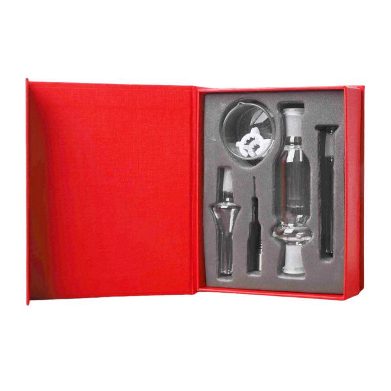 10mm Nectar Collector Red Box Glass