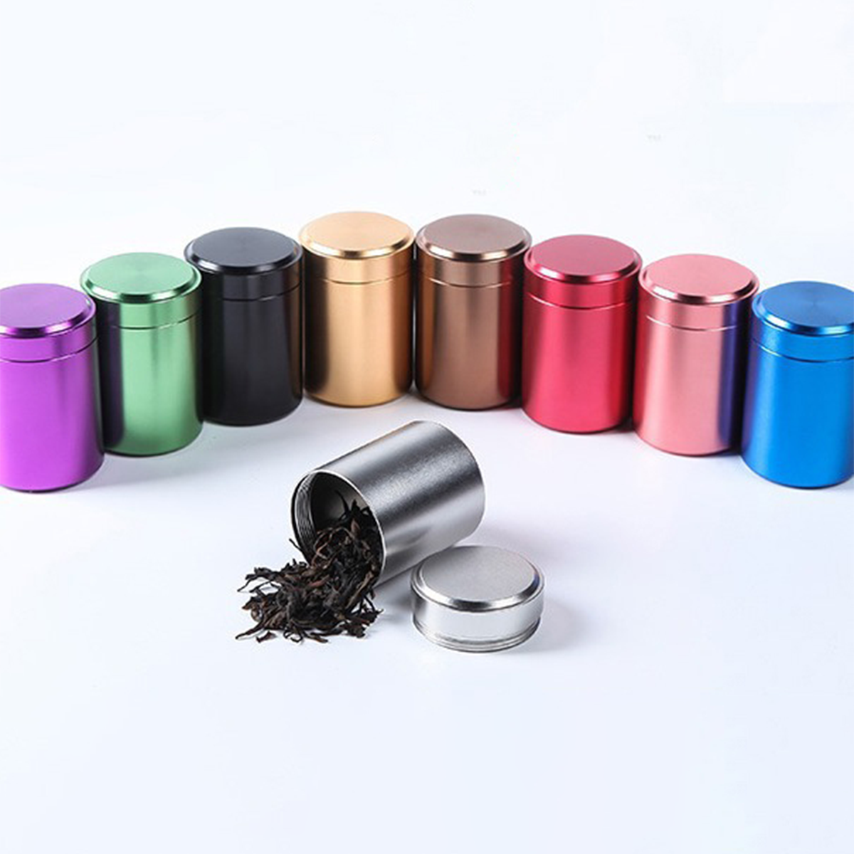 Aluminum Alloy Marijuana and Tobacco Storage Jars