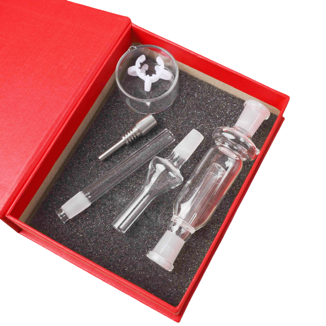 10mm Nectar Collector Red Box Glass