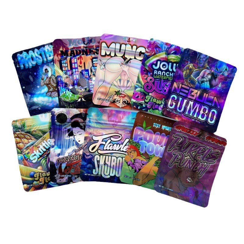 3.5G Baggies Mylar Bag Mixed Designs