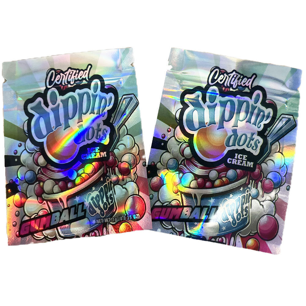 1G 6*8cm Mylar Bag Smoking Accessories Baggies