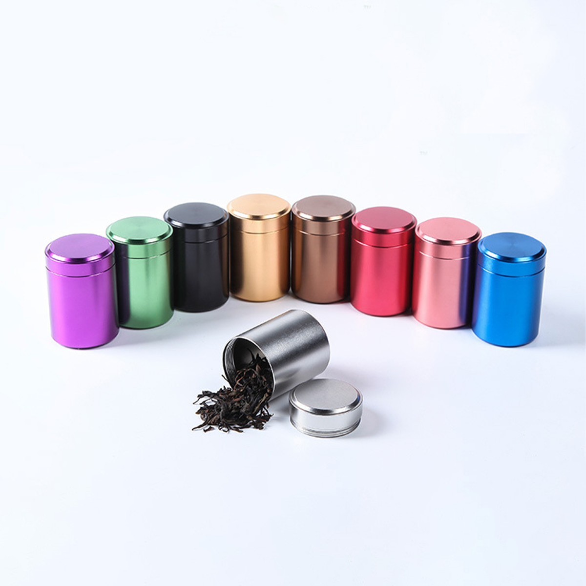 Aluminum Alloy Marijuana and Tobacco Storage Jars