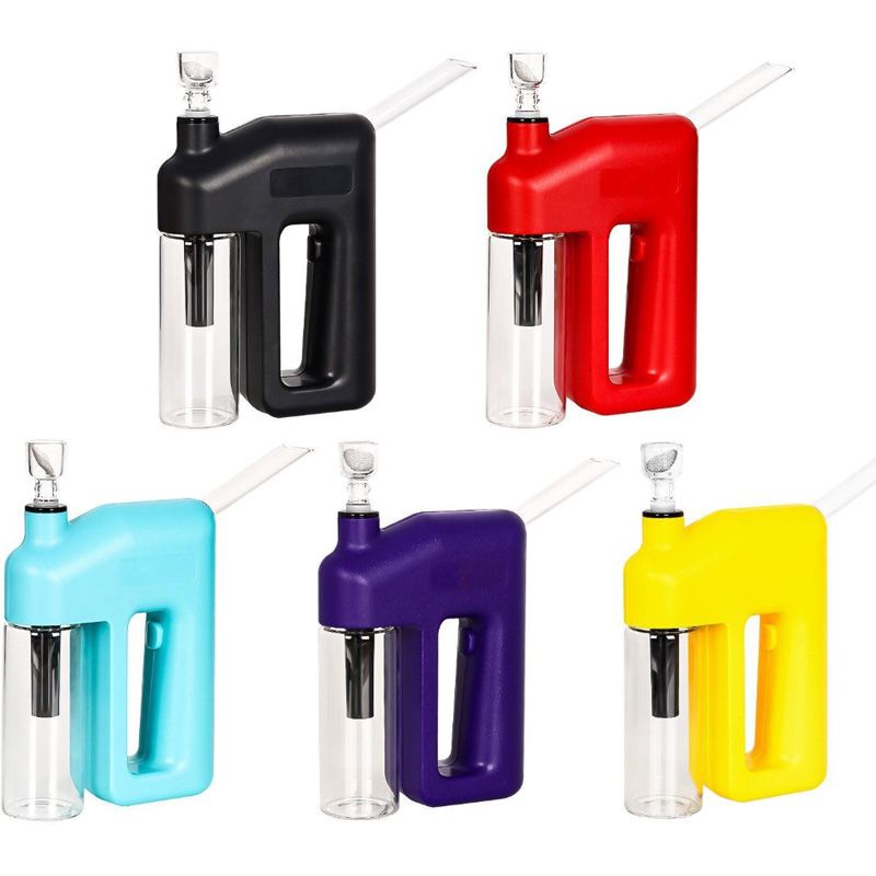 Electric Water Hookah Bong Smoking Bubbler With Glass Bowls