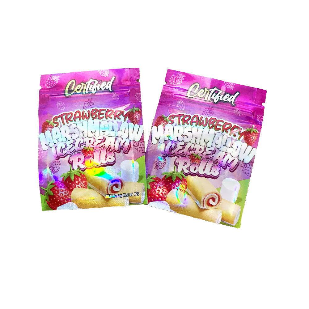 1G 6*8cm Mylar Bag Smoking Accessories Baggies