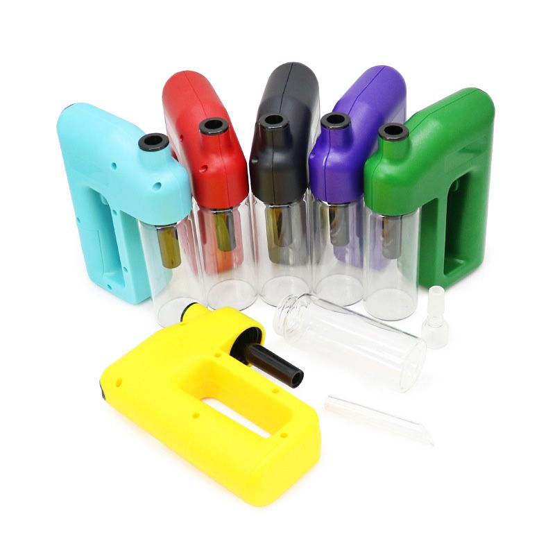 Electric Water Hookah Bong Smoking Bubbler With Glass Bowls