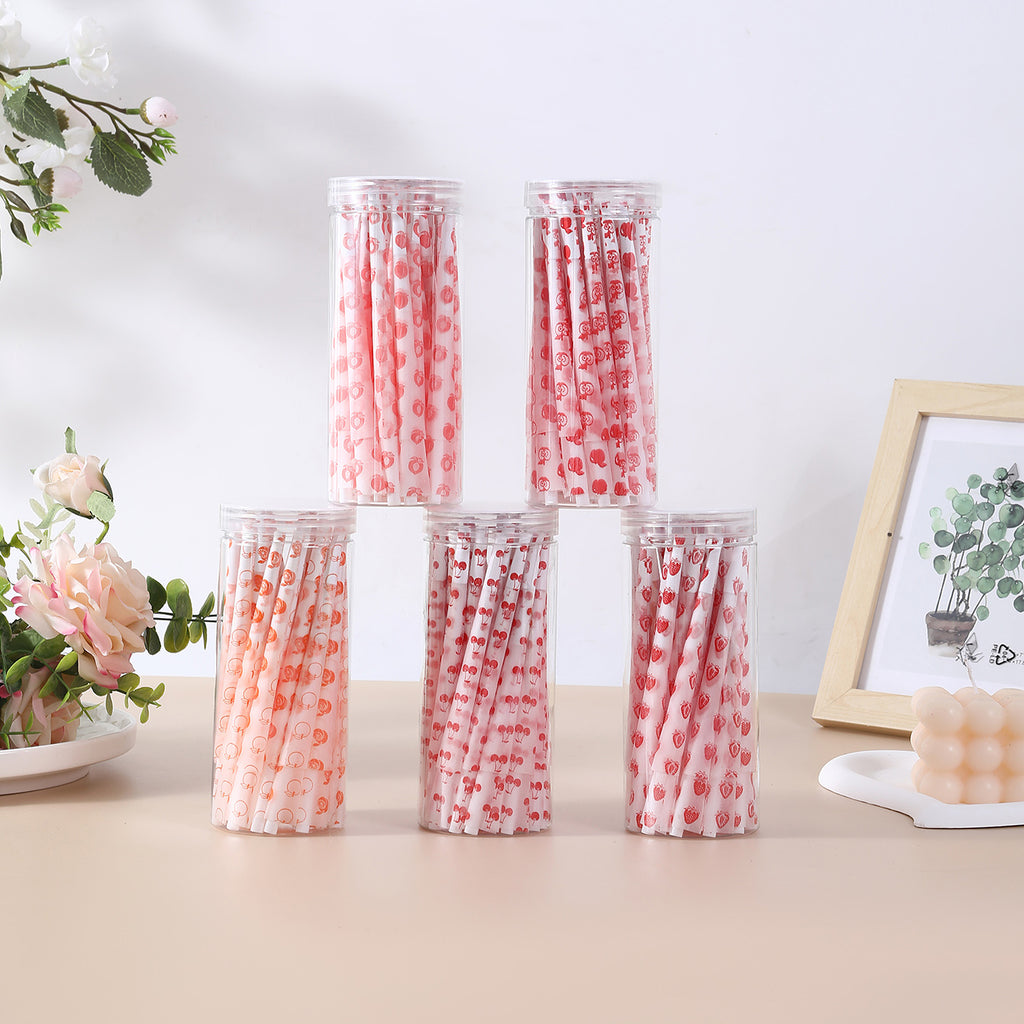 50Pcs/Jar Fruity Scent Pre-Rolled Cones With Printing