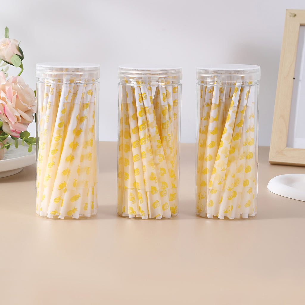 50Pcs/Jar Fruity Scent Pre-Rolled Cones With Printing