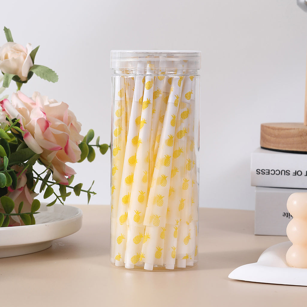 50Pcs/Jar Fruity Scent Pre-Rolled Cones With Printing
