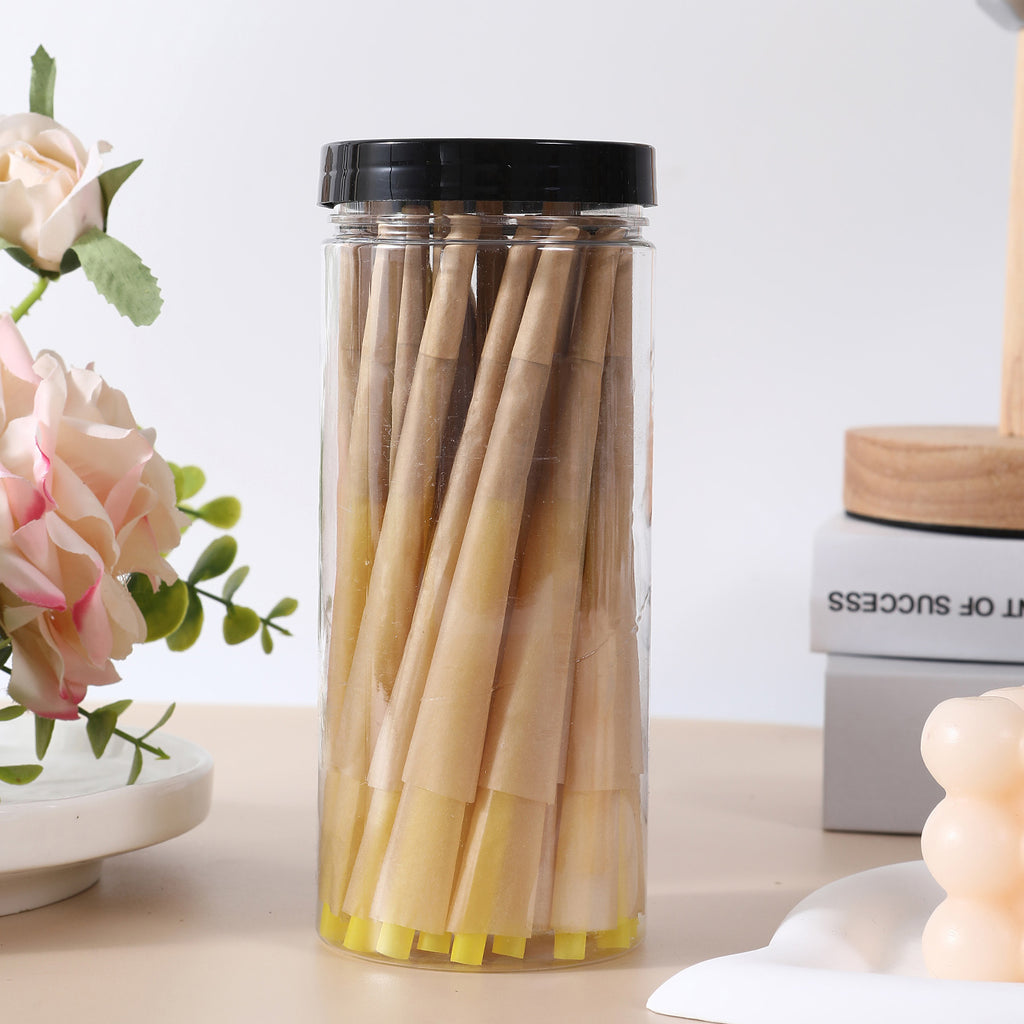 50 Pcs/Jar Pre-Rolled Cones Without Printing