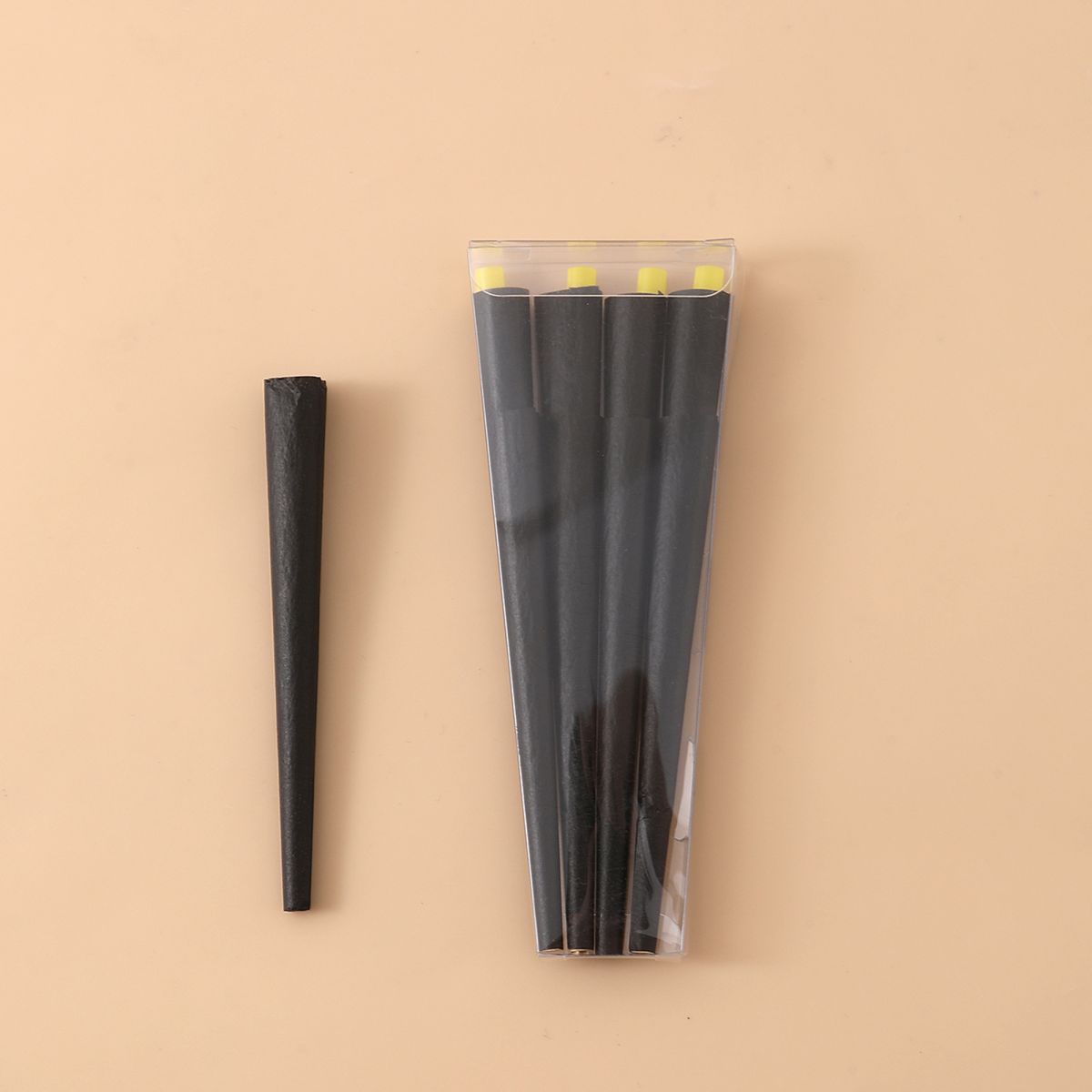 8 Pcs/Case Colored Pre-Rolled Cones Without Printing