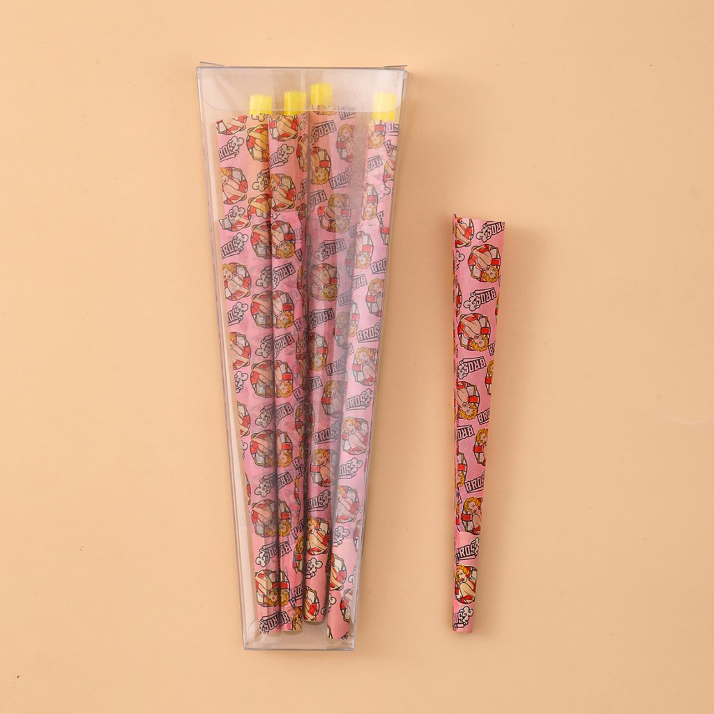 8 Pcs/Case Pre-Rolled Cones With Printing