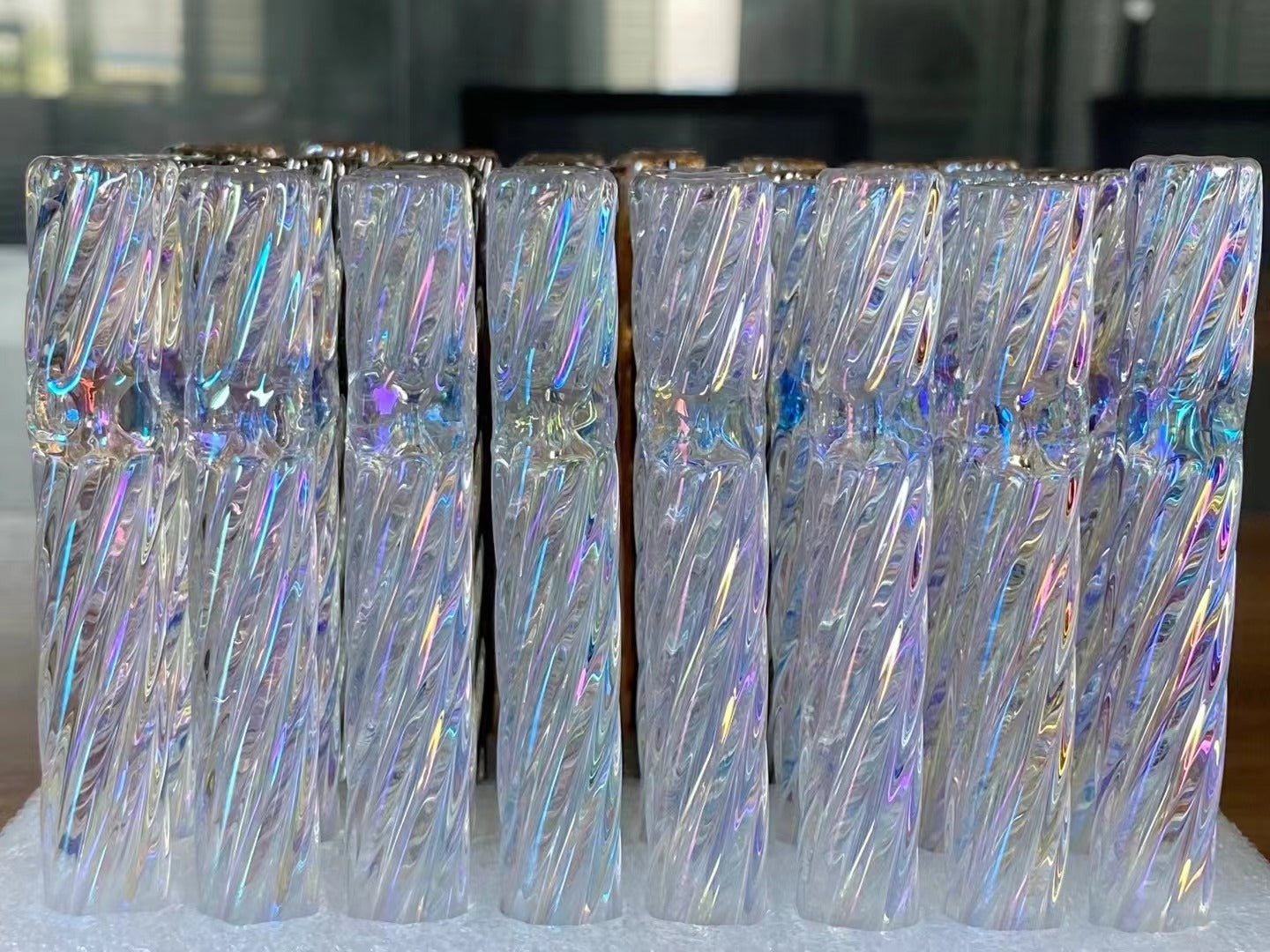 4inch Colorful Threaded Chillum 48CT