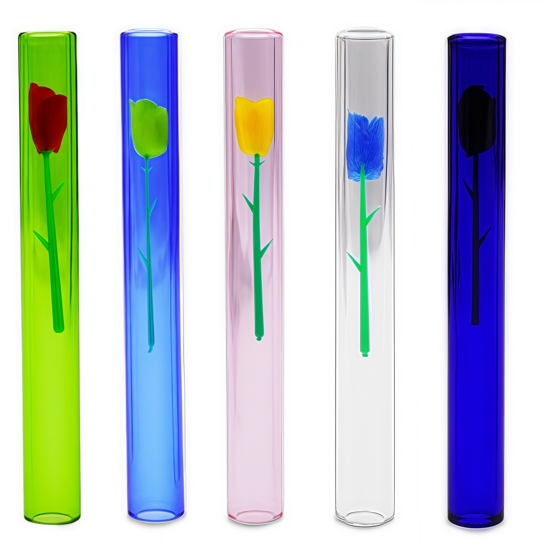 Double Love Rose Color 25CT/Box Colorful