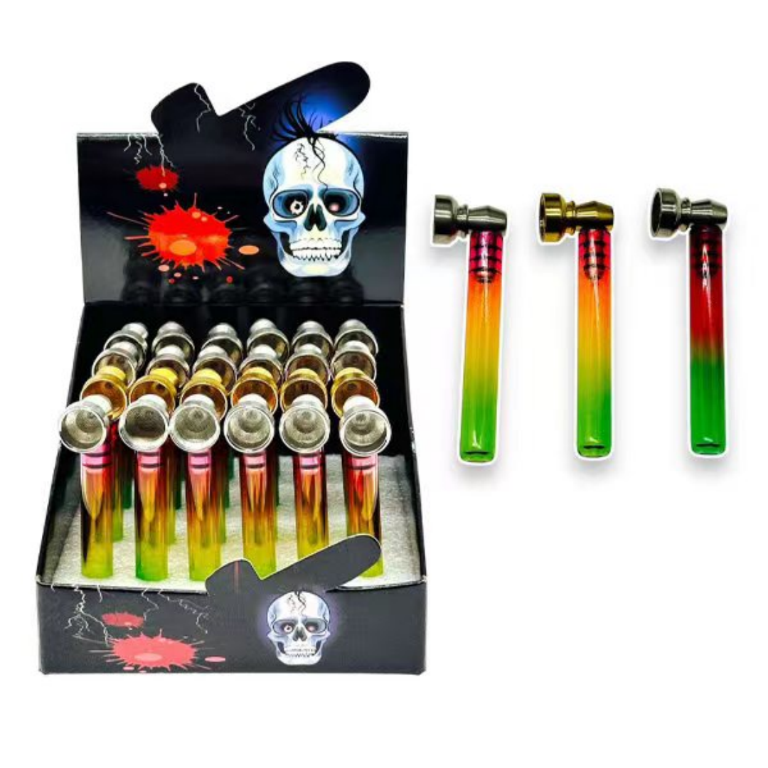 Colorful Glass Smoking Pipe