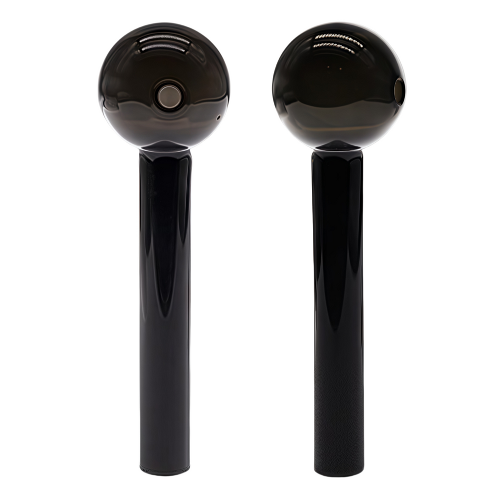 4inch Black Oil Burner Glass Ball 90ct