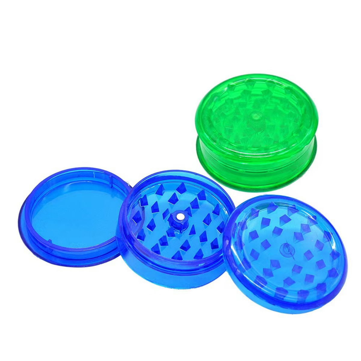 60mm 3-Parts Weed Plastic Grinder