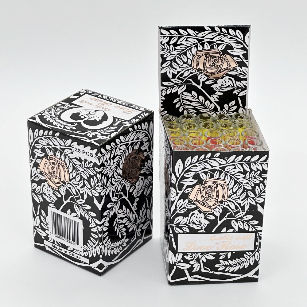 Double Love Rose Clear 25CT