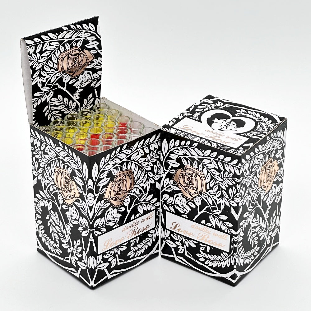 Double Love Rose Clear 25CT