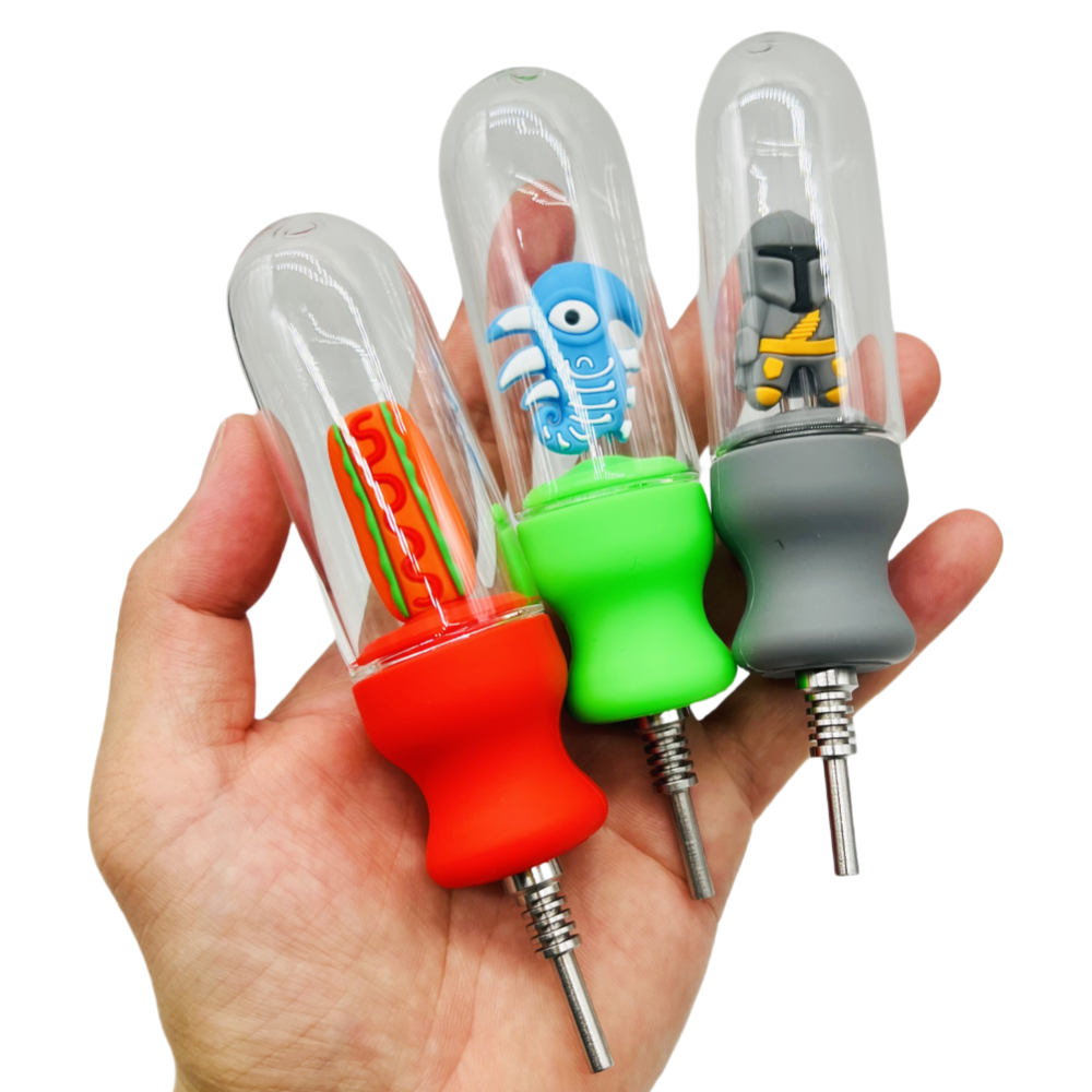 Cartoon Design Silicone Nectar Collector