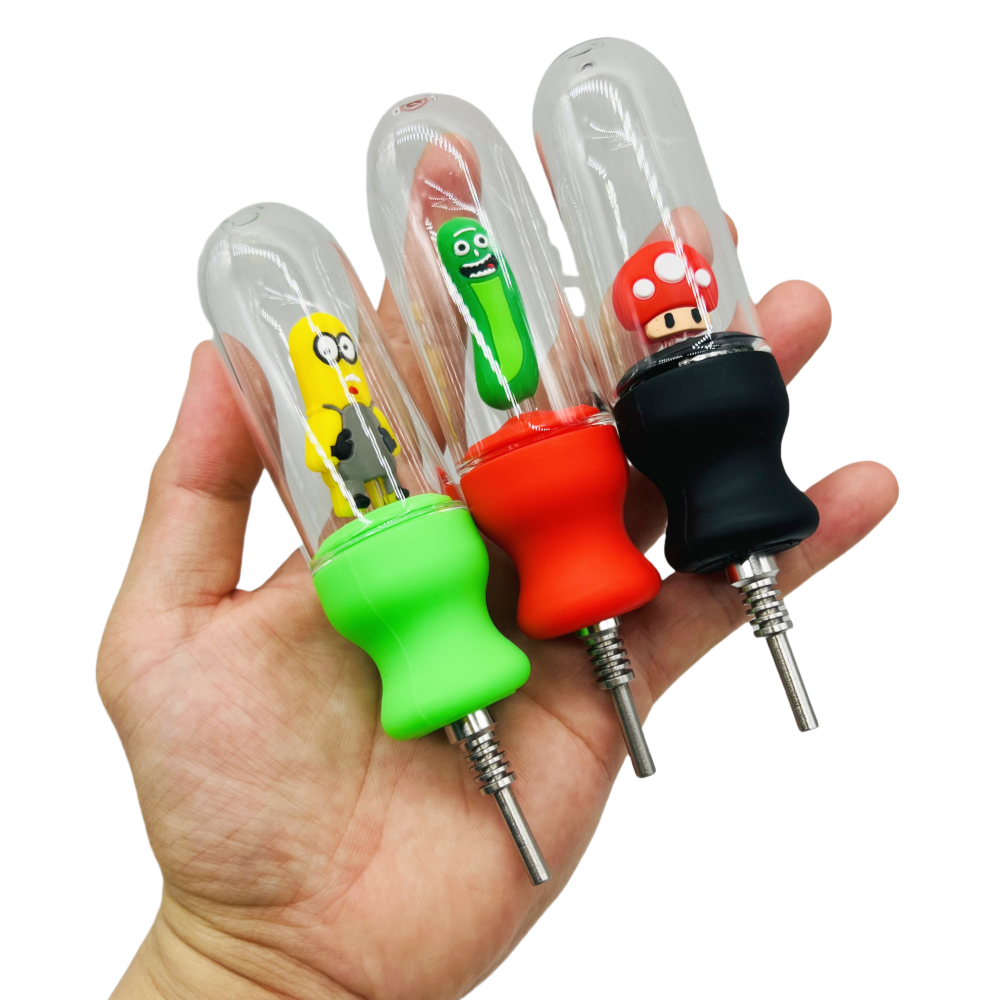 Cartoon Design Silicone Nectar Collector