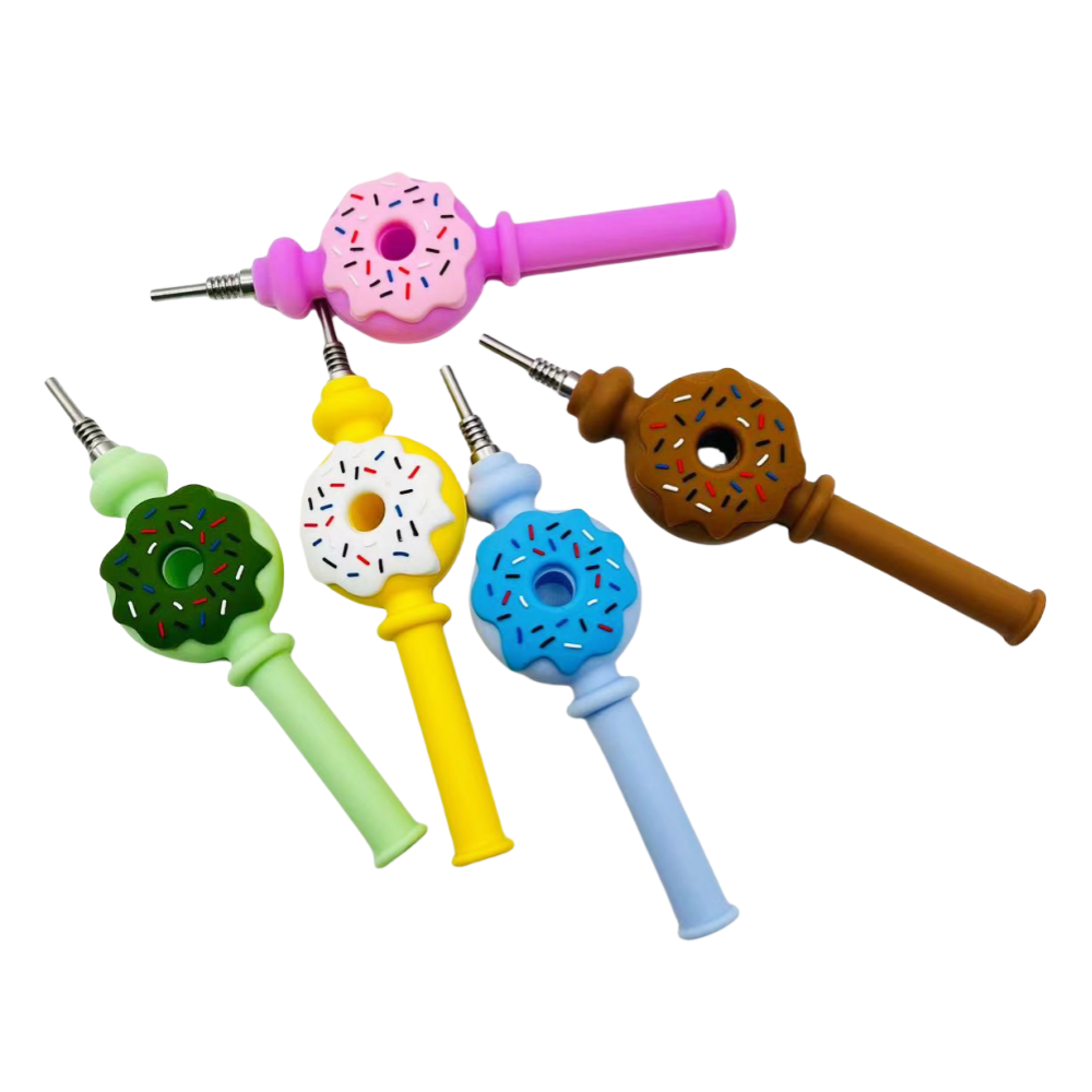 Donut Silicone Nectar Collector For Smoke Shop Wholesale