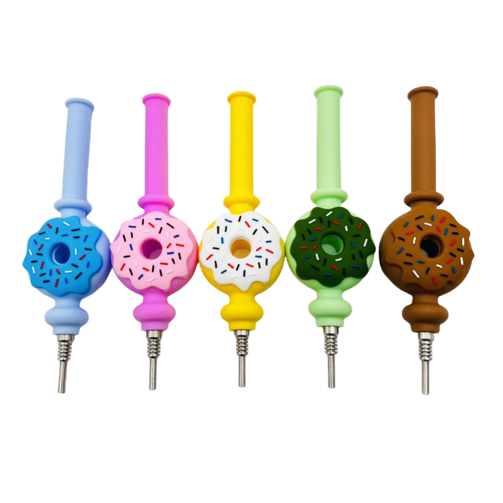 Donut Silicone Nectar Collector For Smoke Shop Wholesale