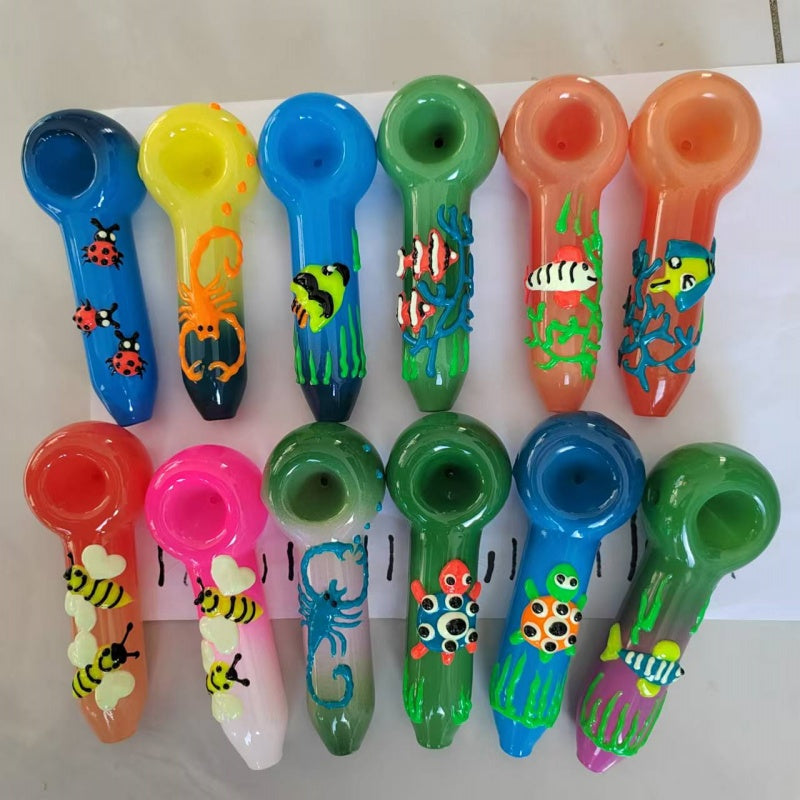 Animal Glass Hand Pipe