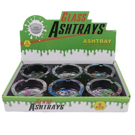 85mm Labubu Glass Ashtray