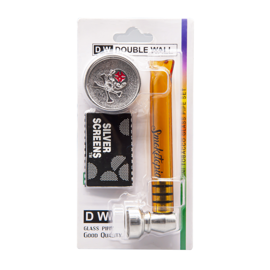 3 in 1 Glass Screen Pipe Metal Grinder