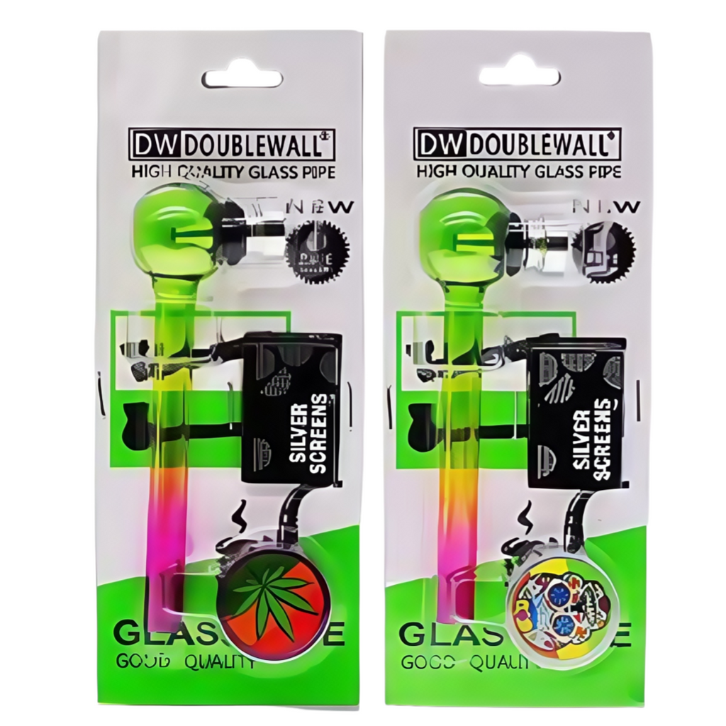 3 in 1 Smoking Set Pipe Screen with Plastic/Metal Grinder