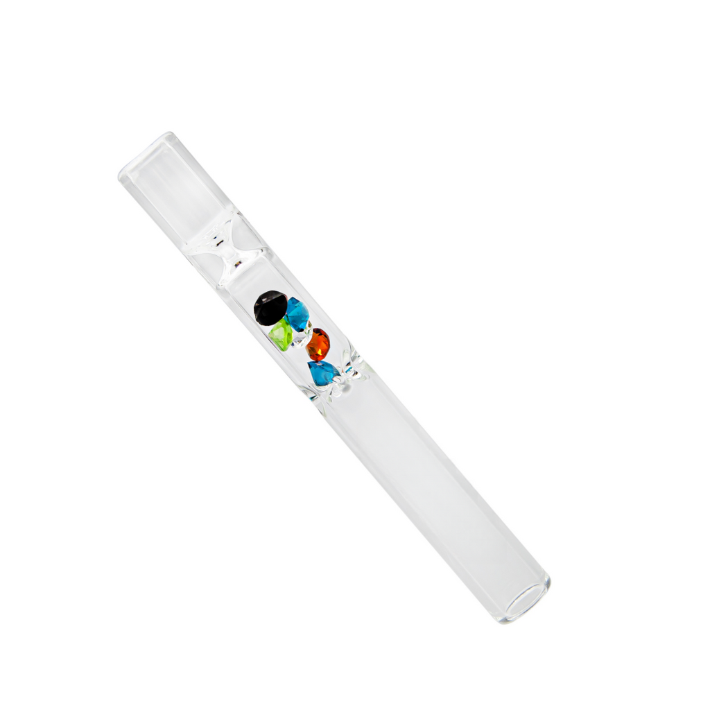 3PCS in 1 with Brush OG Chillum with Diamond