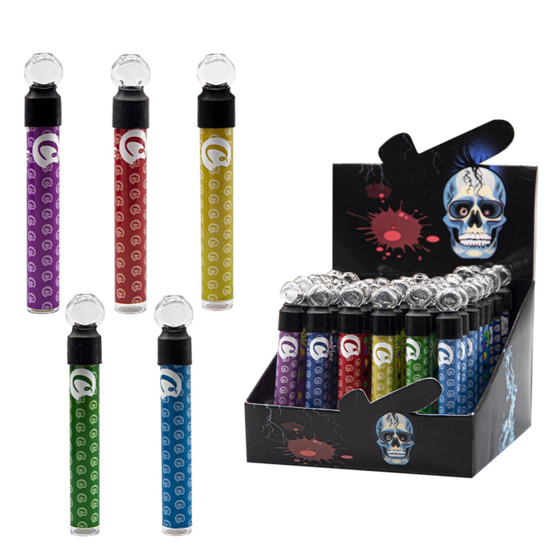 C Chillum Glass Pipe