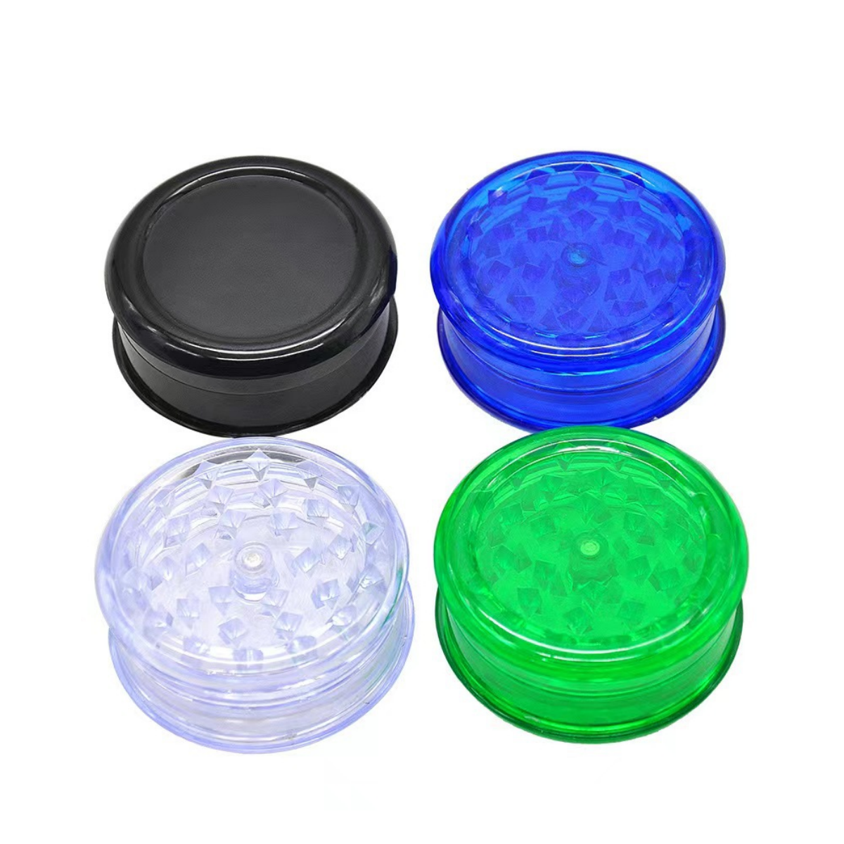 60mm 3-Parts Weed Plastic Grinder