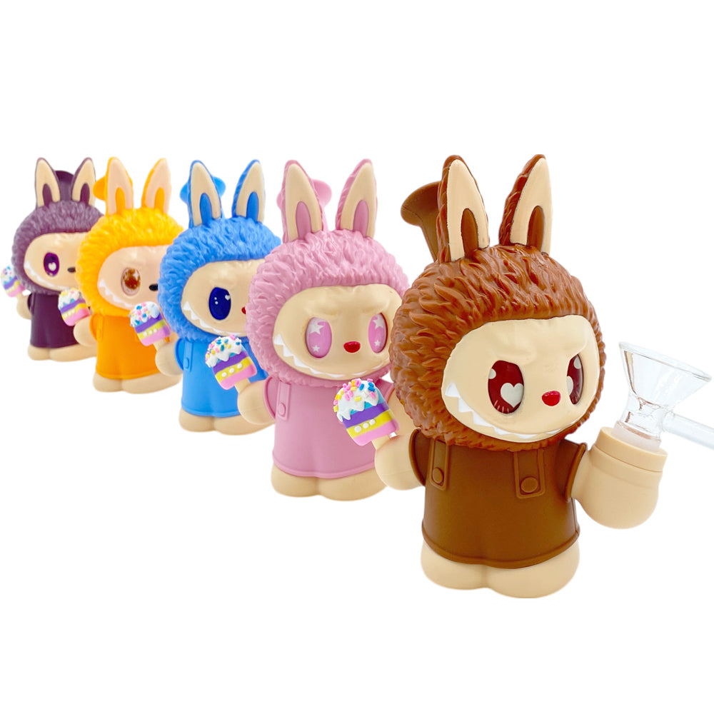 Distributor Labubu Silicone Bong Smoke Shop Accessories Gas Station Wholesale