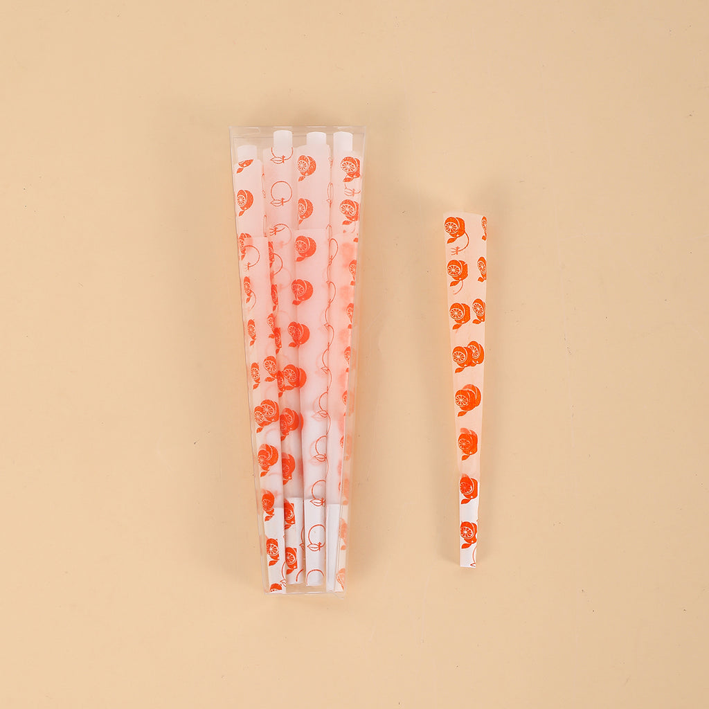 8 Pcs/Case Fruity Scent Pre-Rolled Cones With Printing