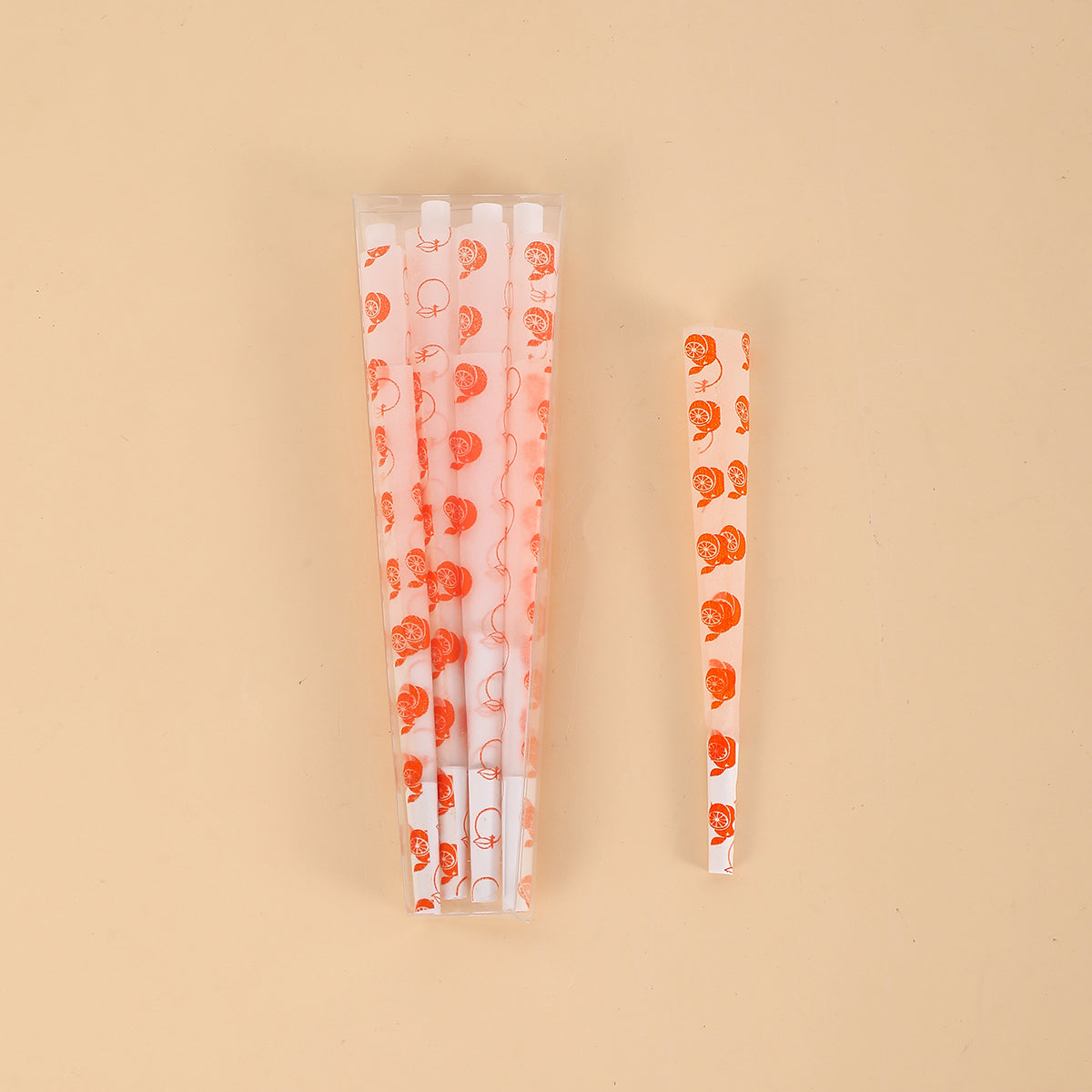 8 Pcs/Case Fruity Scent Pre-Rolled Cones With Printing