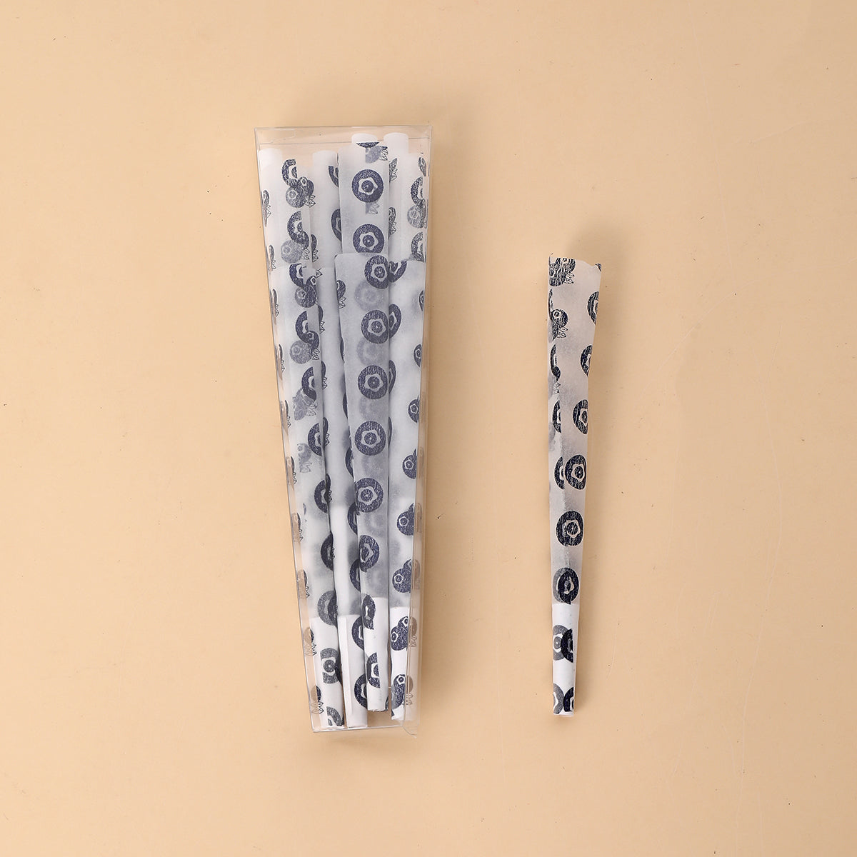 8 Pcs/Case Fruity Scent Pre-Rolled Cones With Printing