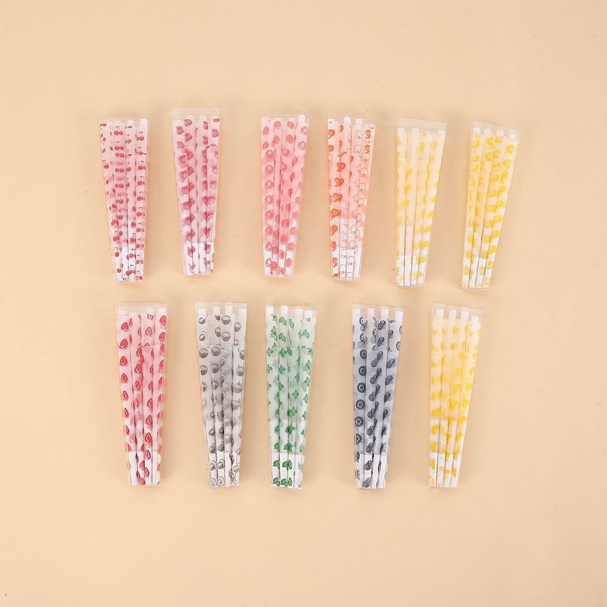 8 Pcs/Case Fruity Scent Pre-Rolled Cones With Printing
