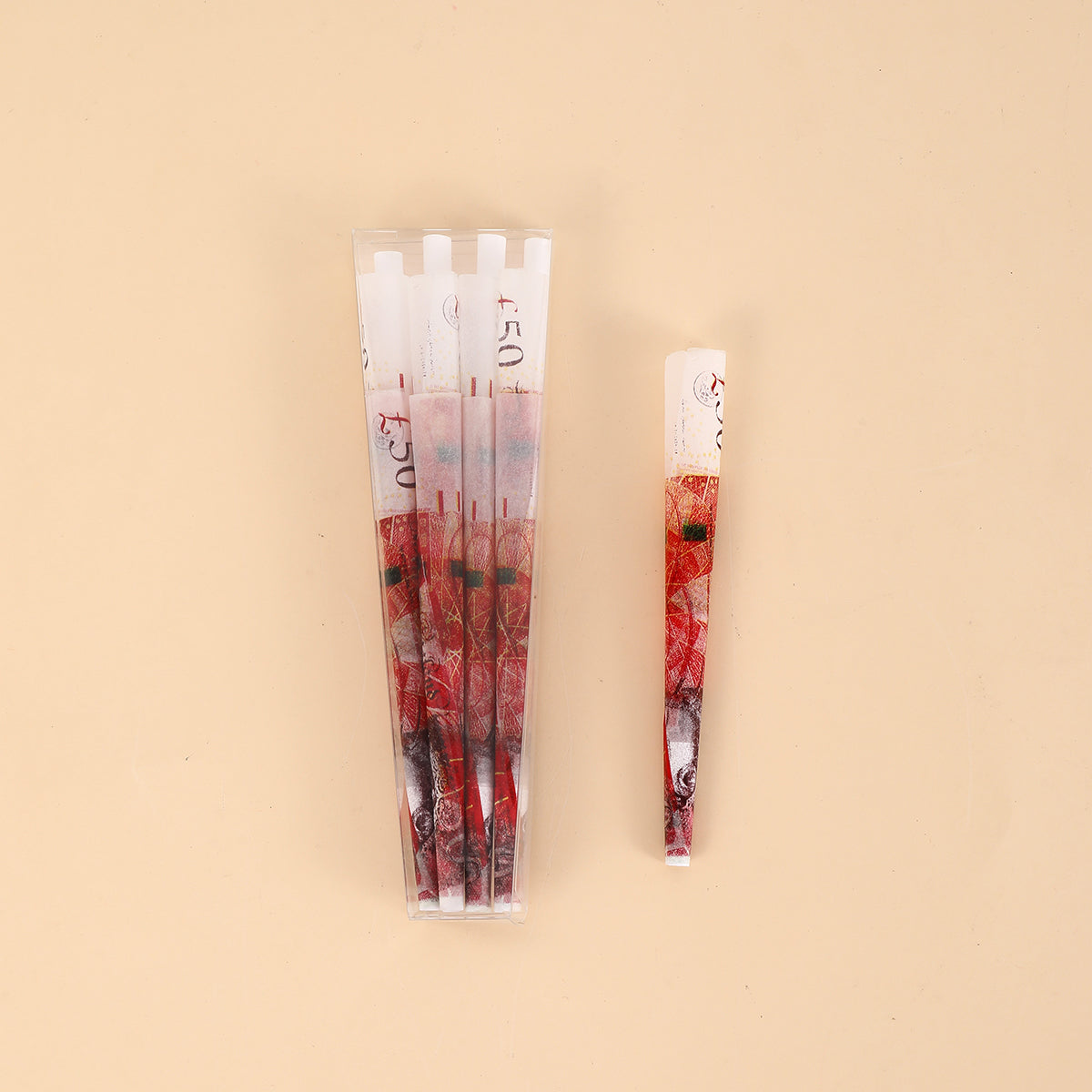 8 Pcs/Case Pre-Rolled Cones With Printing