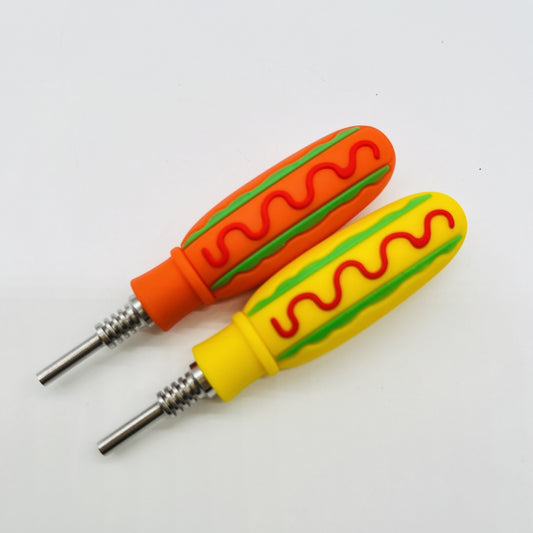 Hot Dog Silicone Nectar Collector