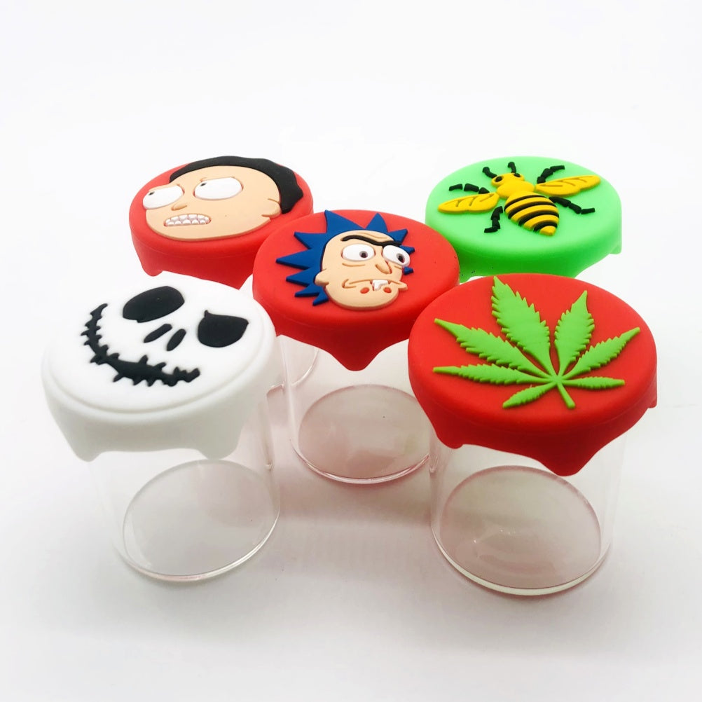 60ML Silicone Jar Storage Oil Jar