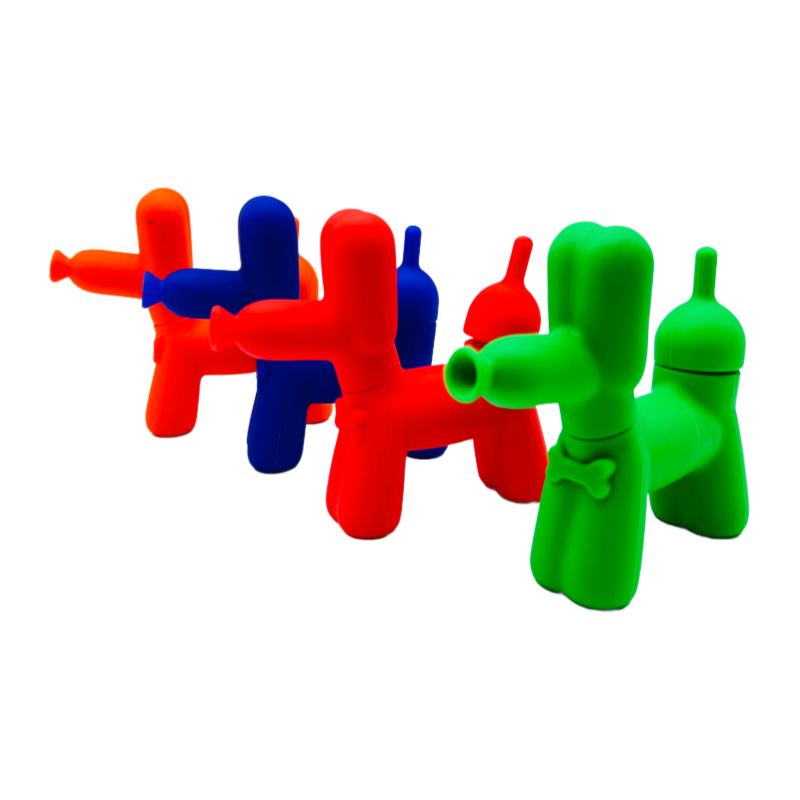 Balloon Dog Silicone Bong