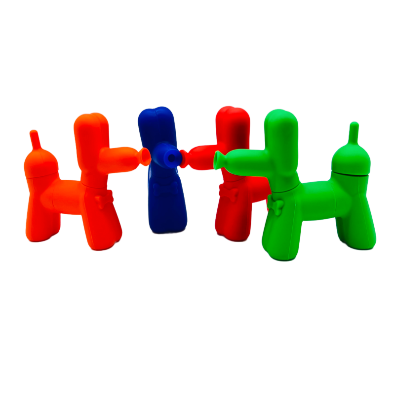 Balloon Dog Silicone Bong