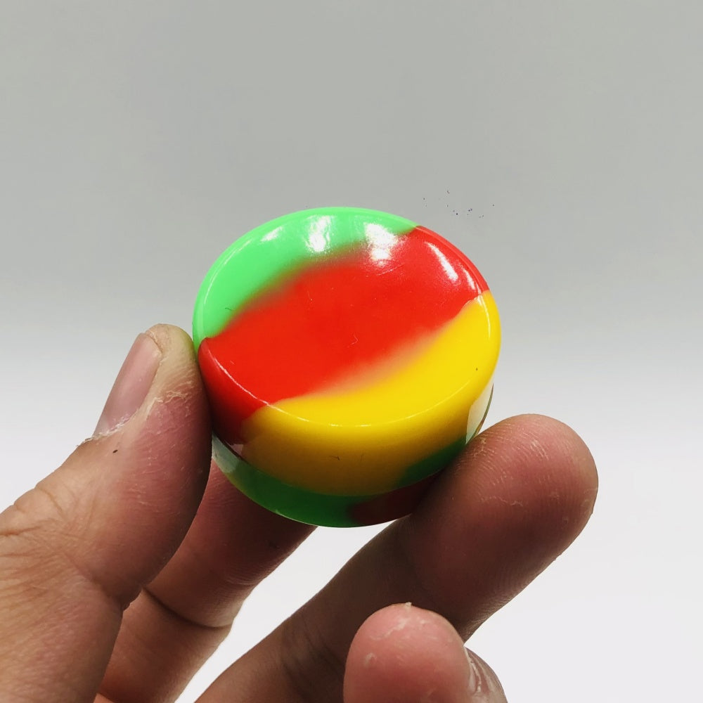 3ML 5ML 7ML Silicone Weed Jar Storage Oil CBD Jar